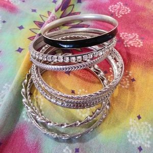 Set Of Metal Bangles